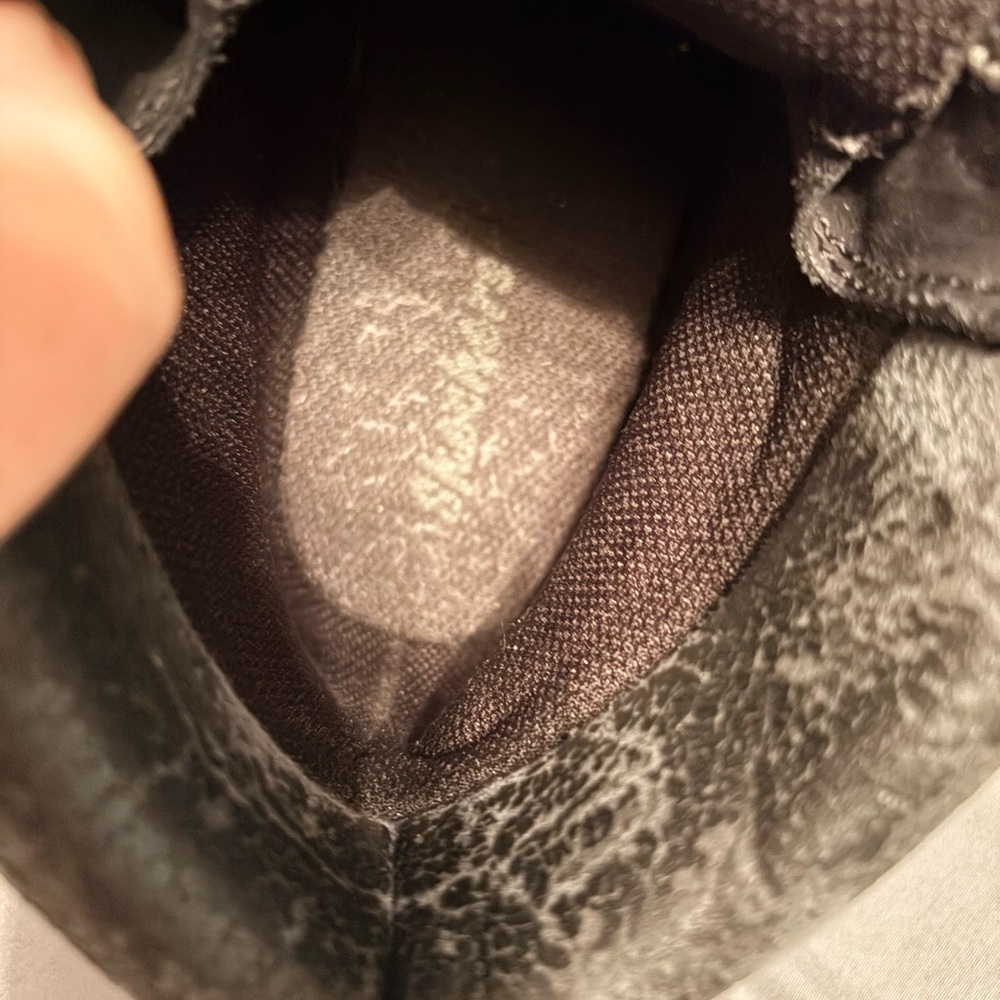Sketchers Black Winter Ankle Boots - Picture 16 of 16